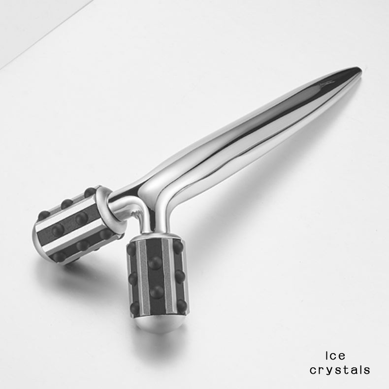 Black Germanium Y-shaped Body/Face Roller |CSR9 - Jade Valley Gifts & Floral Design Centre