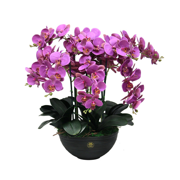 CNY Large Artificial Phalaenopsis Orchid Arrangement | CN712 - Jade Valley Gifts & Floral Design Centre