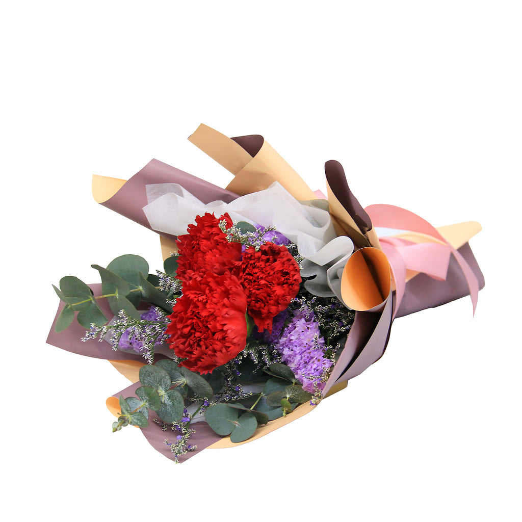 Premium Health Food Hamper with Bouquet | HF253 - Jade Valley Gifts & Floral Design Centre
