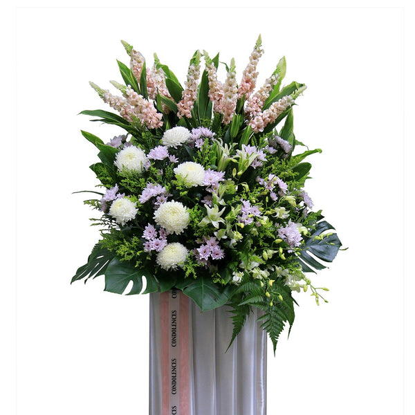 Condolence Flower Funeral Wreath | W645 - Jade Valley Gifts & Floral Design Centre