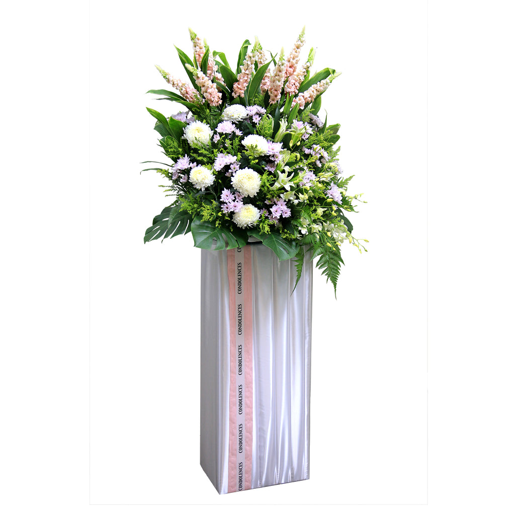 Condolence Flower Funeral Wreath | W645 - Jade Valley Gifts & Floral Design Centre