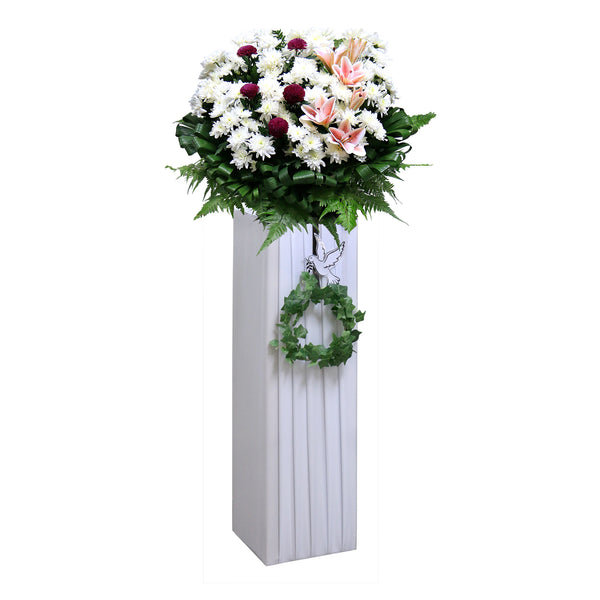 Condolences Wreath | W463 - Jade Valley Gifts & Floral Design Centre