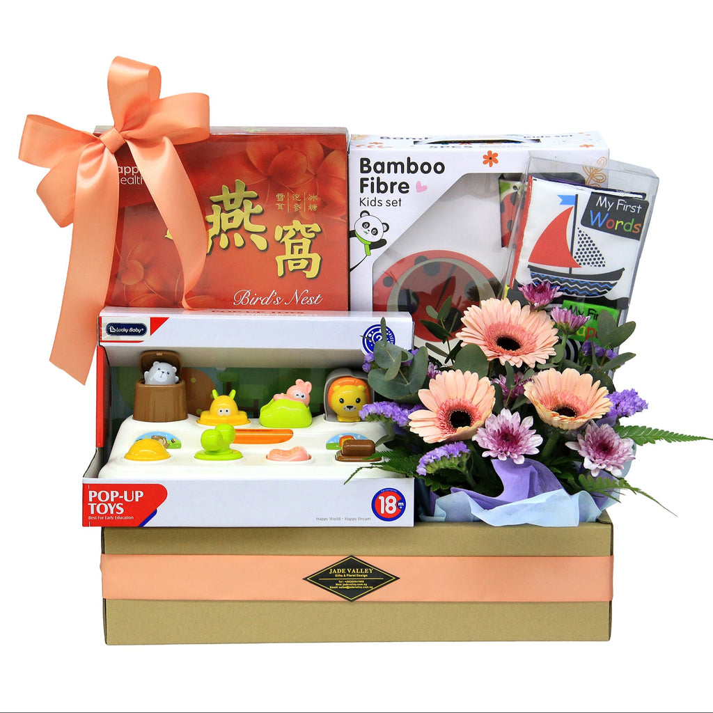 Baby Toy with Bird's Nest | B303 - Jade Valley Gifts & Floral Design Centre