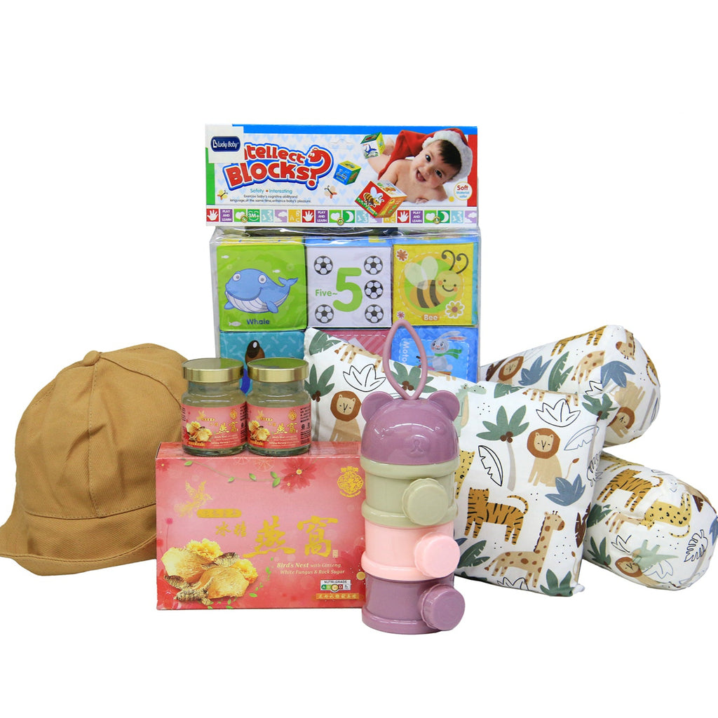 Baby Hamper with Bolsters Set | B302 - Jade Valley Gifts & Floral Design Centre