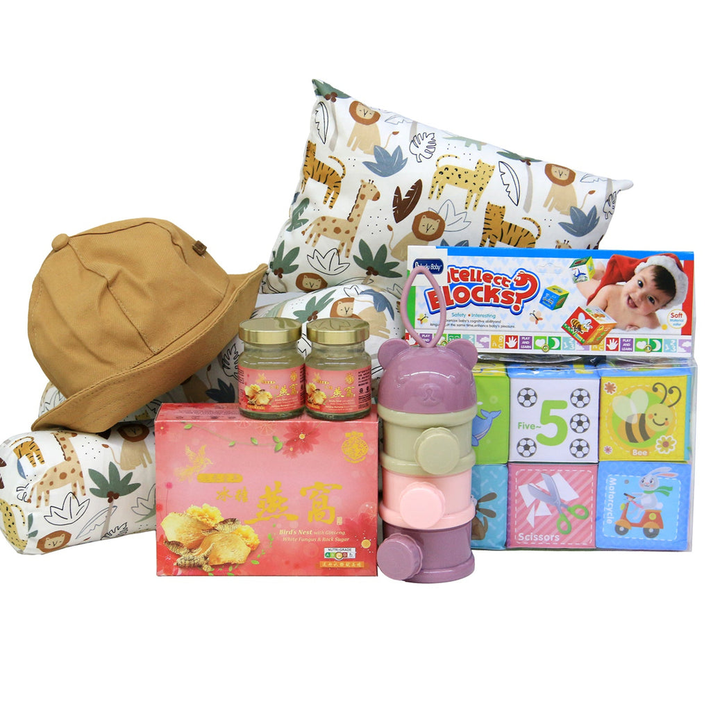 Baby Hamper with Bolsters Set | B302 - Jade Valley Gifts & Floral Design Centre