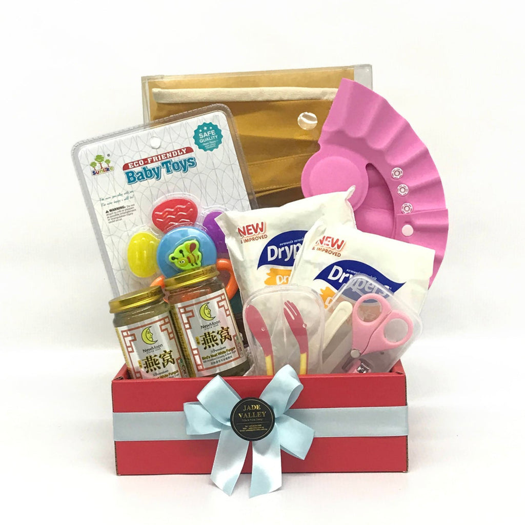 Baby Hamper with New Moon Bird's Nest | B289 - Jade Valley Gifts & Floral Design Centre