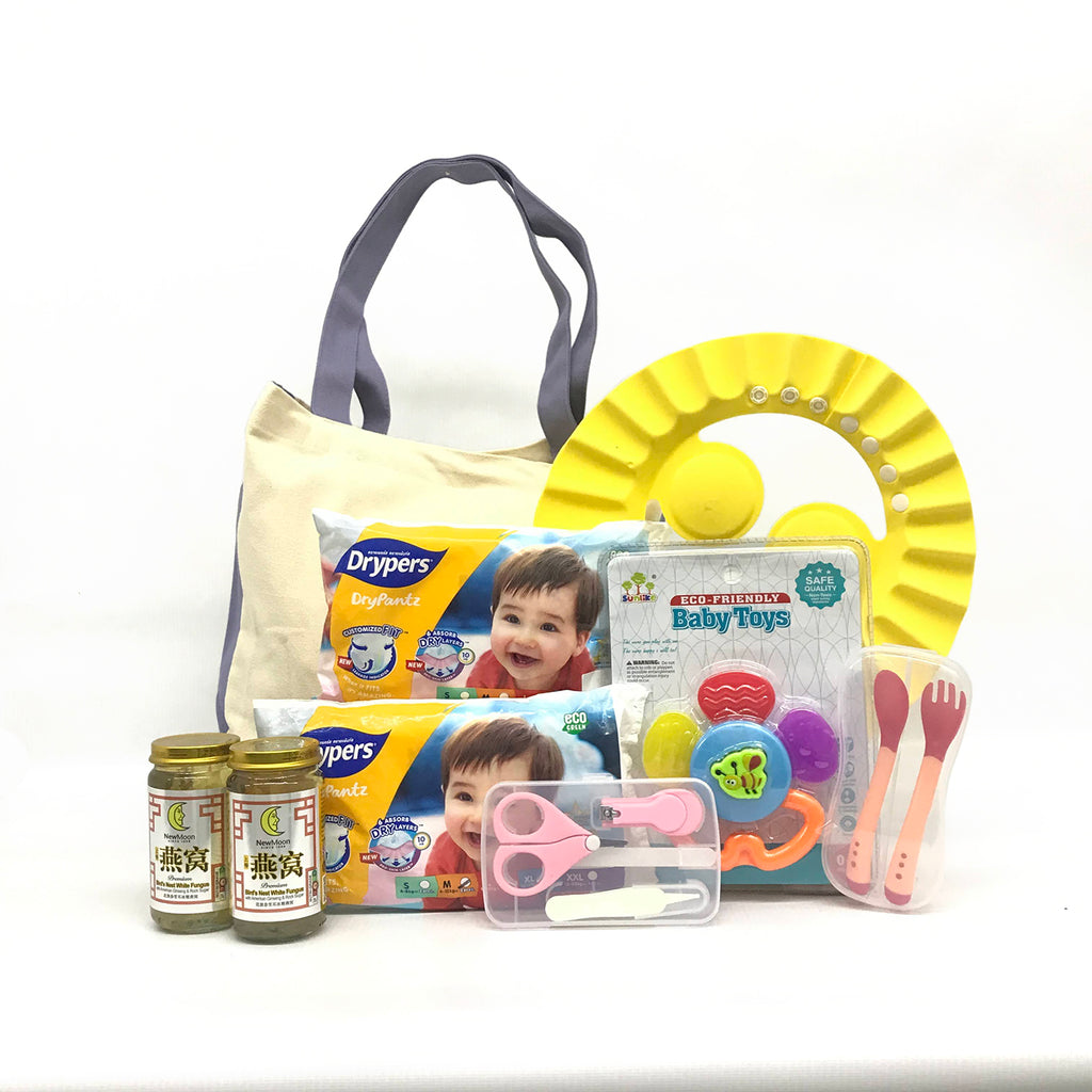 Baby Hamper with New Moon Bird's Nest | B289 - Jade Valley Gifts & Floral Design Centre