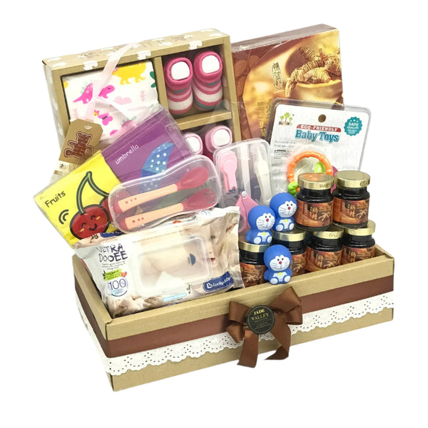 Baby Hamper with Essence of Chicken | B296 - Jade Valley Gifts & Floral Design Centre