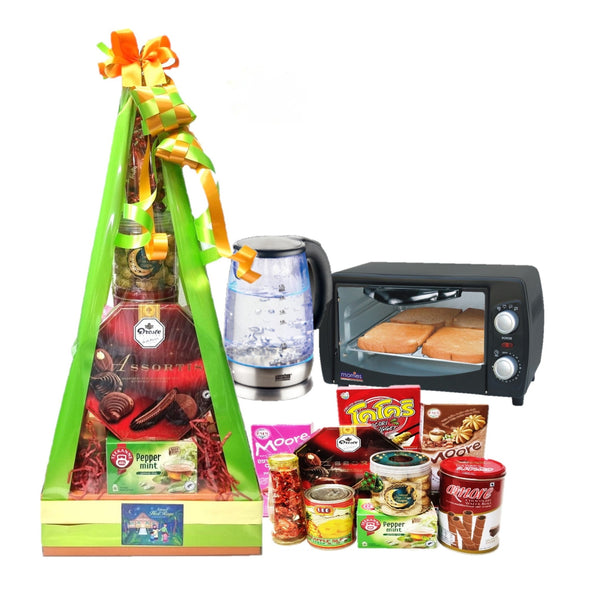 Hari Raya Electronic Items with Foods Hamper | RE64 - Jade Valley Gifts & Floral Design Centre