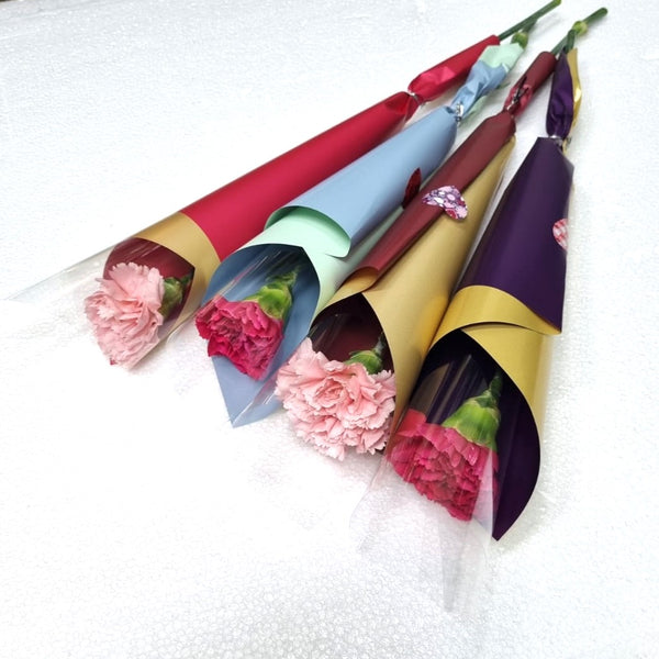 Single Carnaton/Bundle of 4 - Jade Valley Gifts & Floral Design Centre