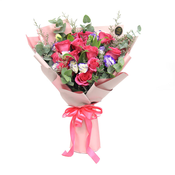 Red Rose Bouquet | 12 Roses | V5 - Jade Valley Gifts & Floral Design Centre