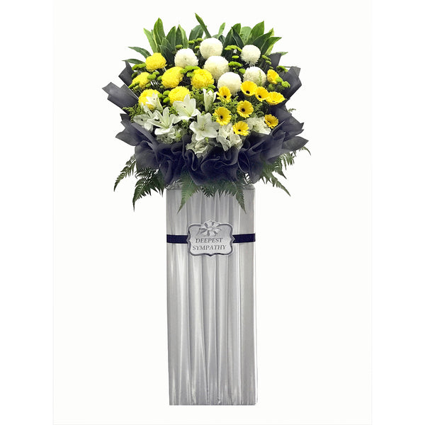 Condolence Flower Funeral Wreath | W641 - Jade Valley Gifts & Floral Design Centre