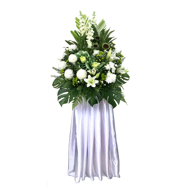 Condolence Flower Funeral Wreath | W661 - Jade Valley Gifts & Floral Design Centre