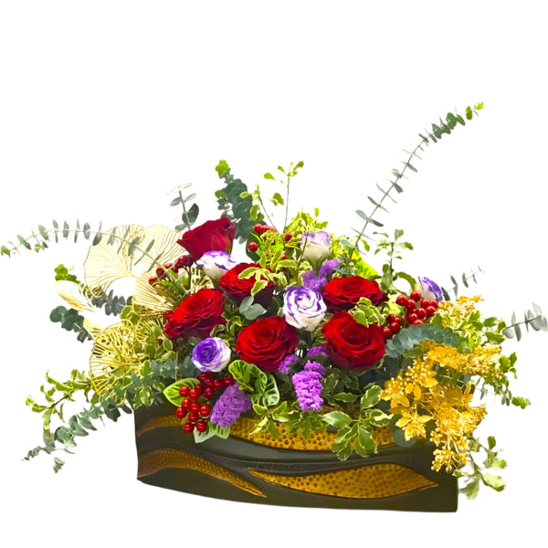 Hari Raya Roses Flowers | RF81 - Jade Valley Gifts & Floral Design Centre