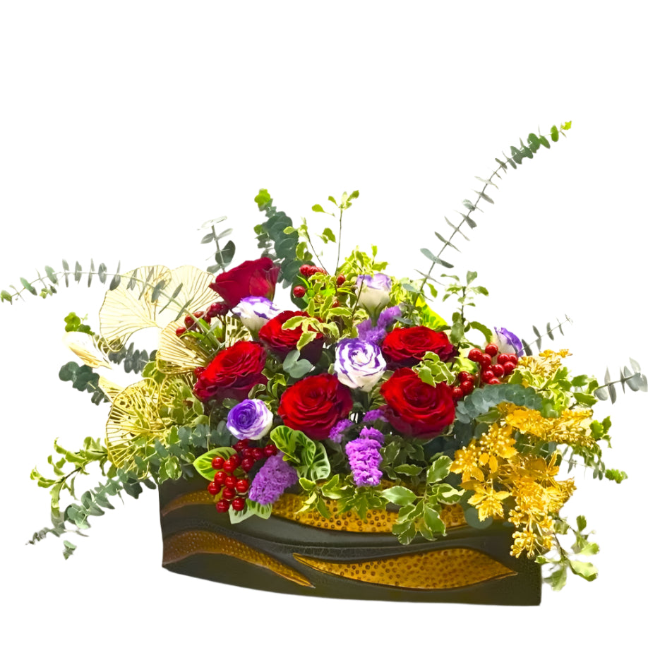 Hari Raya Roses Flowers | RF81 - Jade Valley Gifts & Floral Design Centre