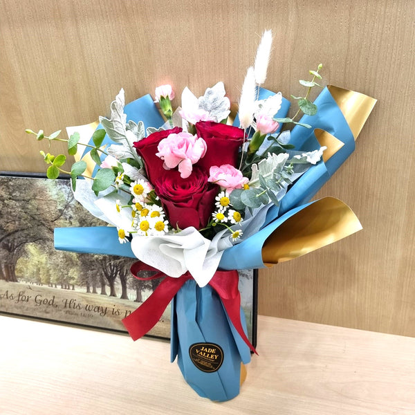 Roses Bouquet | MD107 - Jade Valley Gifts & Floral Design Centre