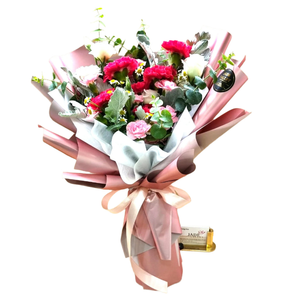 CarnationS Bouquet | MD108 - Jade Valley Gifts & Floral Design Centre