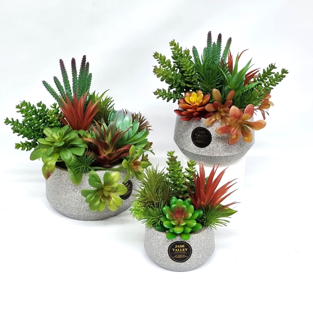 Artificial Succulent Plant | ART48 - Jade Valley Gifts & Floral Design Centre