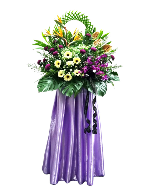 Condolence Flower Funeral Wreath | W662 - Jade Valley Gifts & Floral Design Centre