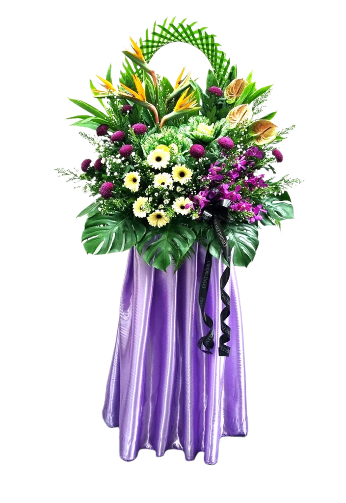 Condolence Flower Funeral Wreath | W662 - Jade Valley Gifts & Floral Design Centre