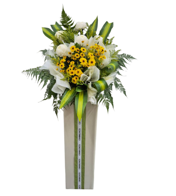 Funeral Wreath | W484 - Jade Valley Gifts & Floral Design Centre