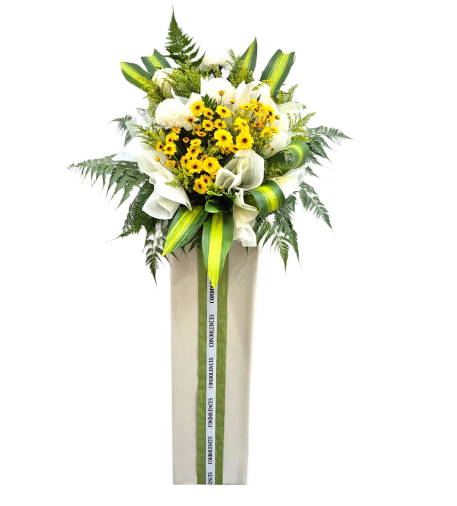 Funeral Wreath | W484 - Jade Valley Gifts & Floral Design Centre