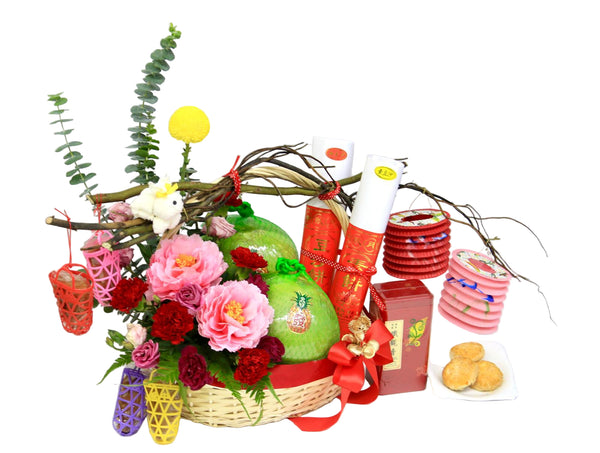 Moon Cakes  & Flowers| GT287 - Jade Valley Gifts & Floral Design Centre