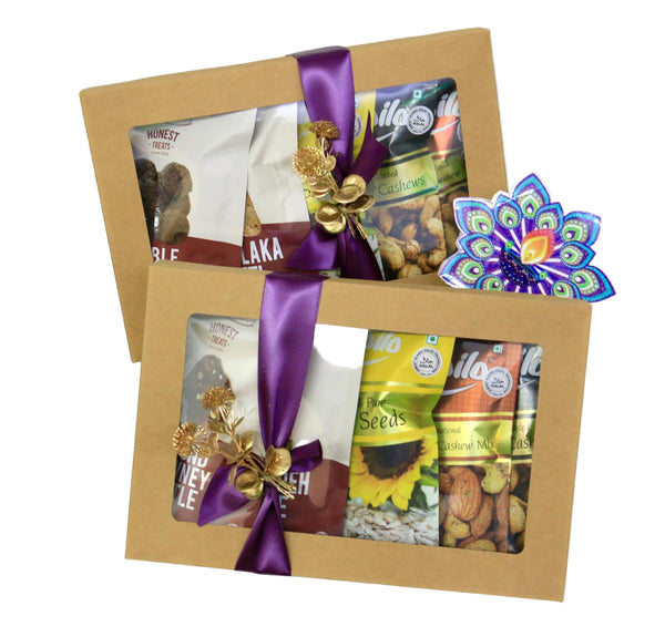 Deepavali 2 Care-pack Hampers  | DB81 - Jade Valley Gifts & Floral Design Centre