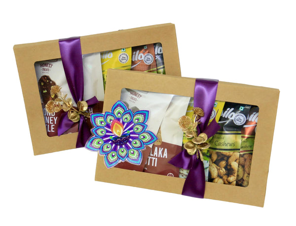 Deepavali 2 Care-pack Hampers  | DB81 - Jade Valley Gifts & Floral Design Centre