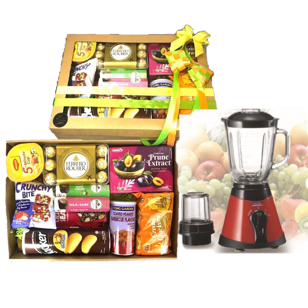 Hari Raya Electronic Items with Foods Hamper | RE63 - Jade Valley Gifts & Floral Design Centre