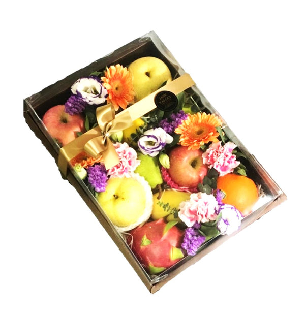 Fruits & Flowers Get Well Hamper | FF157 - Jade Valley Gifts & Floral Design Centre