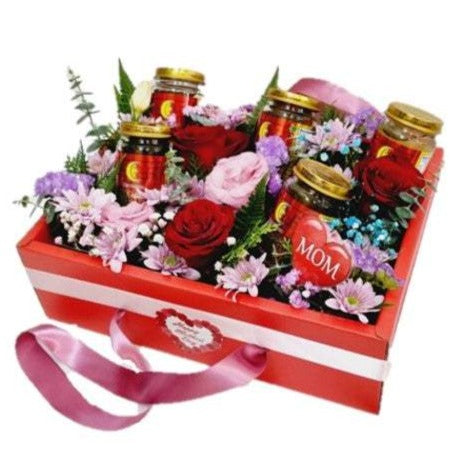 Bird's Nest with Flowers | MD95 - Jade Valley Gifts & Floral Design Centre