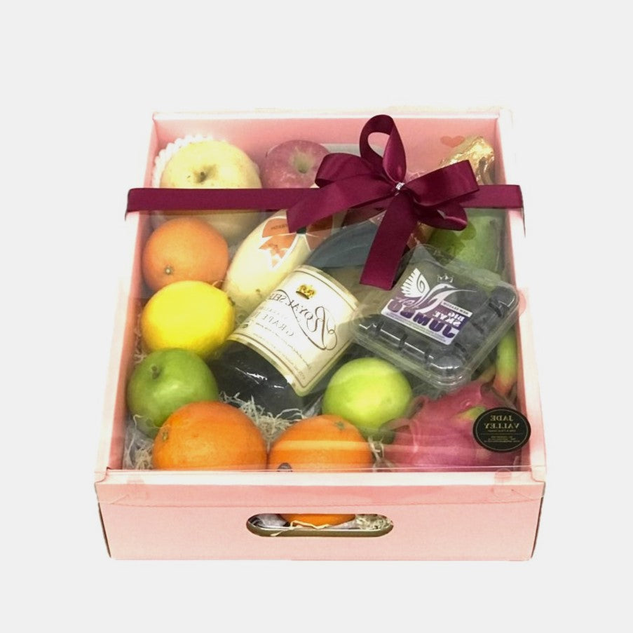 Fruits & Flowers Get Well Hamper | FF167 - Jade Valley Gifts & Floral Design Centre