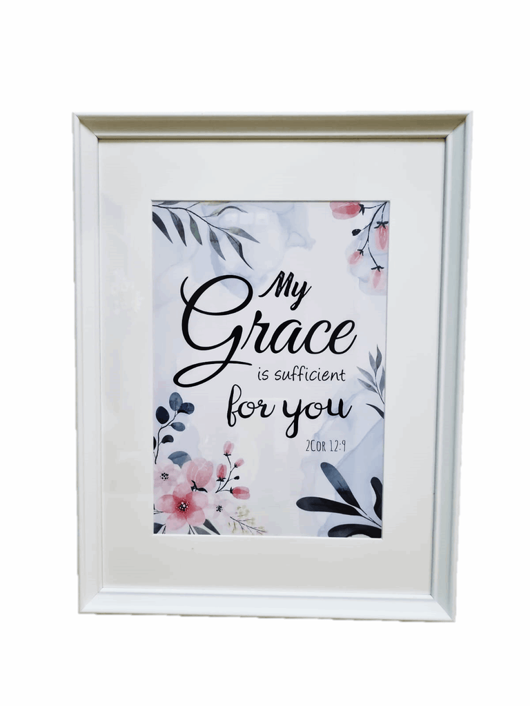Christian Bible Verse Art Print | GT256 - Jade Valley Gifts & Floral Design Centre