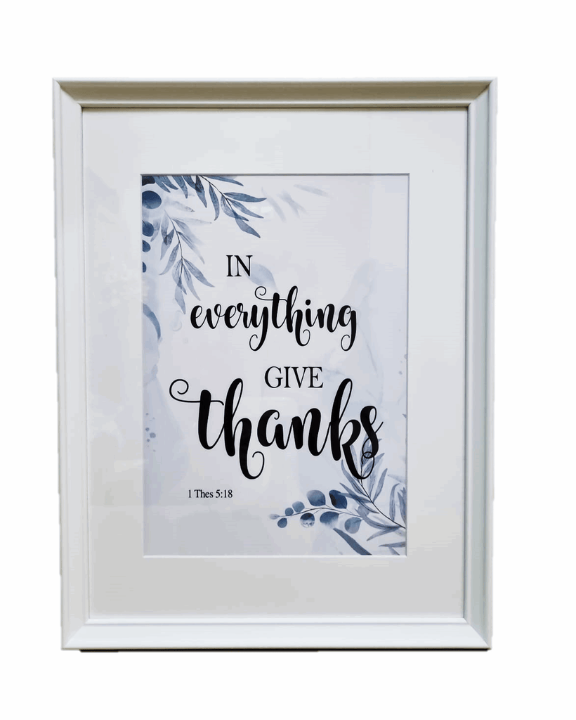 Christian Bible Verse Art Print | GT256 - Jade Valley Gifts & Floral Design Centre