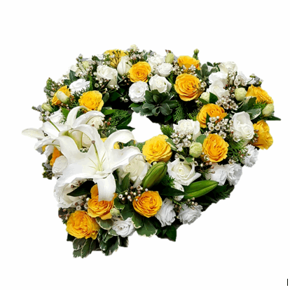 Coffin Top Roses | W504 - Jade Valley Gifts & Floral Design Centre