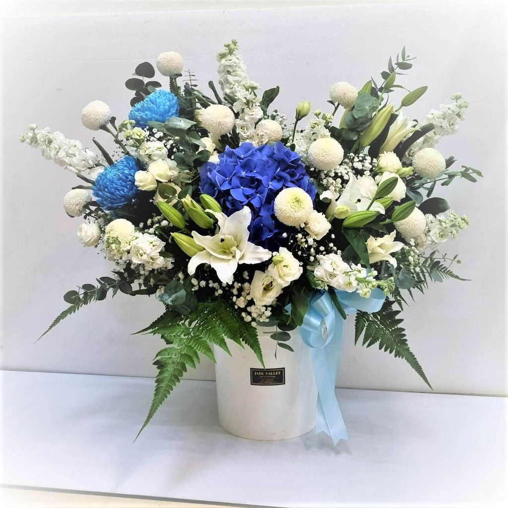 Condolence Centre Piece | W522 - Jade Valley Gifts & Floral Design Centre