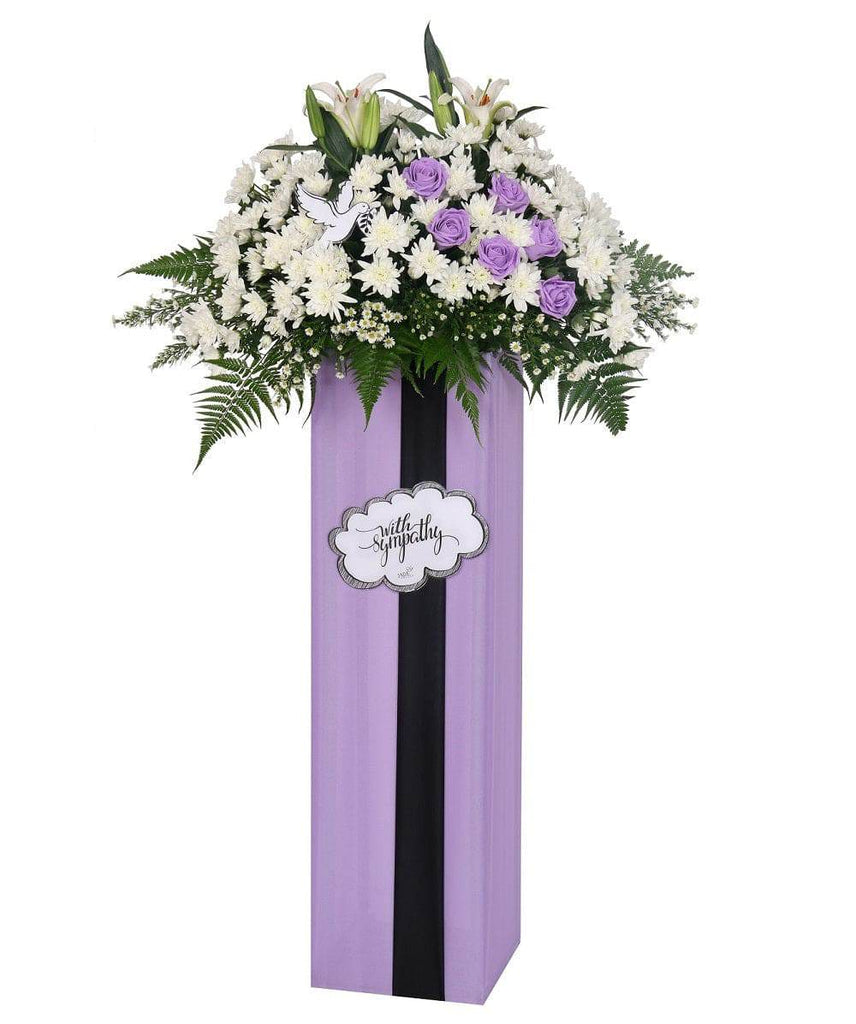 Condolence Flower Funeral Wreath | C430B - Jade Valley Gifts & Floral Design Centre