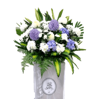 Condolence Flower Funeral Wreath | W474 - Jade Valley Gifts & Floral Design Centre