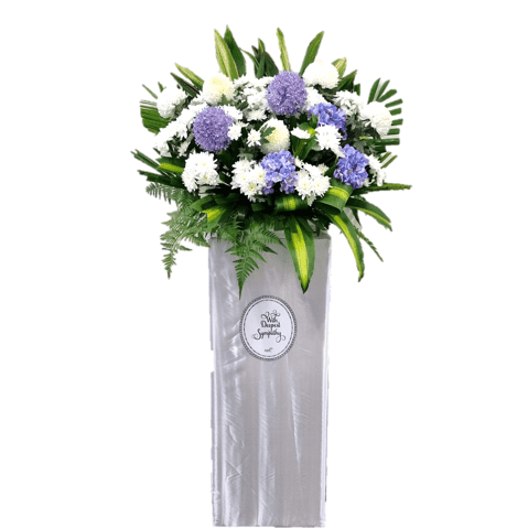 Condolence Flower Funeral Wreath | W474 - Jade Valley Gifts & Floral Design Centre