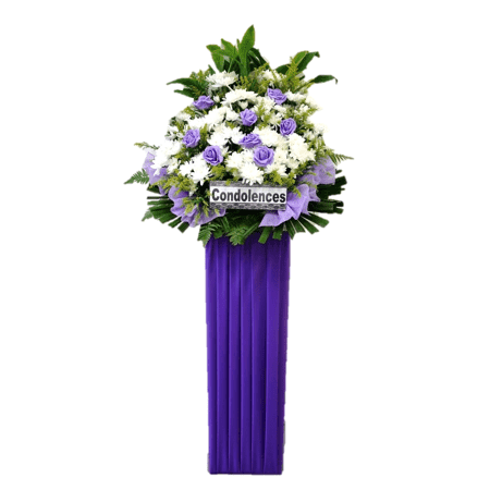 Condolence Flower Funeral Wreath | W560 - Jade Valley Gifts & Floral Design Centre