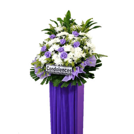 Condolence Flower Funeral Wreath | W560 - Jade Valley Gifts & Floral Design Centre