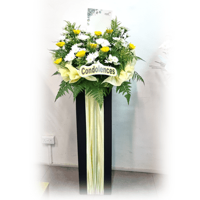 Condolence Flower Funeral Wreath | W562 - Jade Valley Gifts & Floral Design Centre