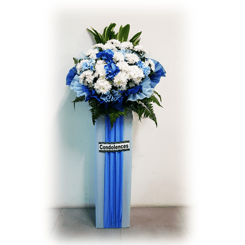 Condolence Flower Funeral Wreath | W563 - Jade Valley Gifts & Floral Design Centre