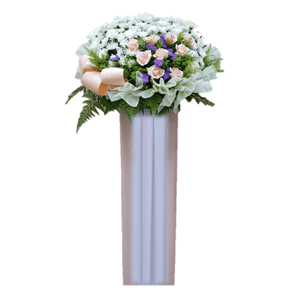 Condolence Flower Funeral Wreath | W564 - Jade Valley Gifts & Floral Design Centre