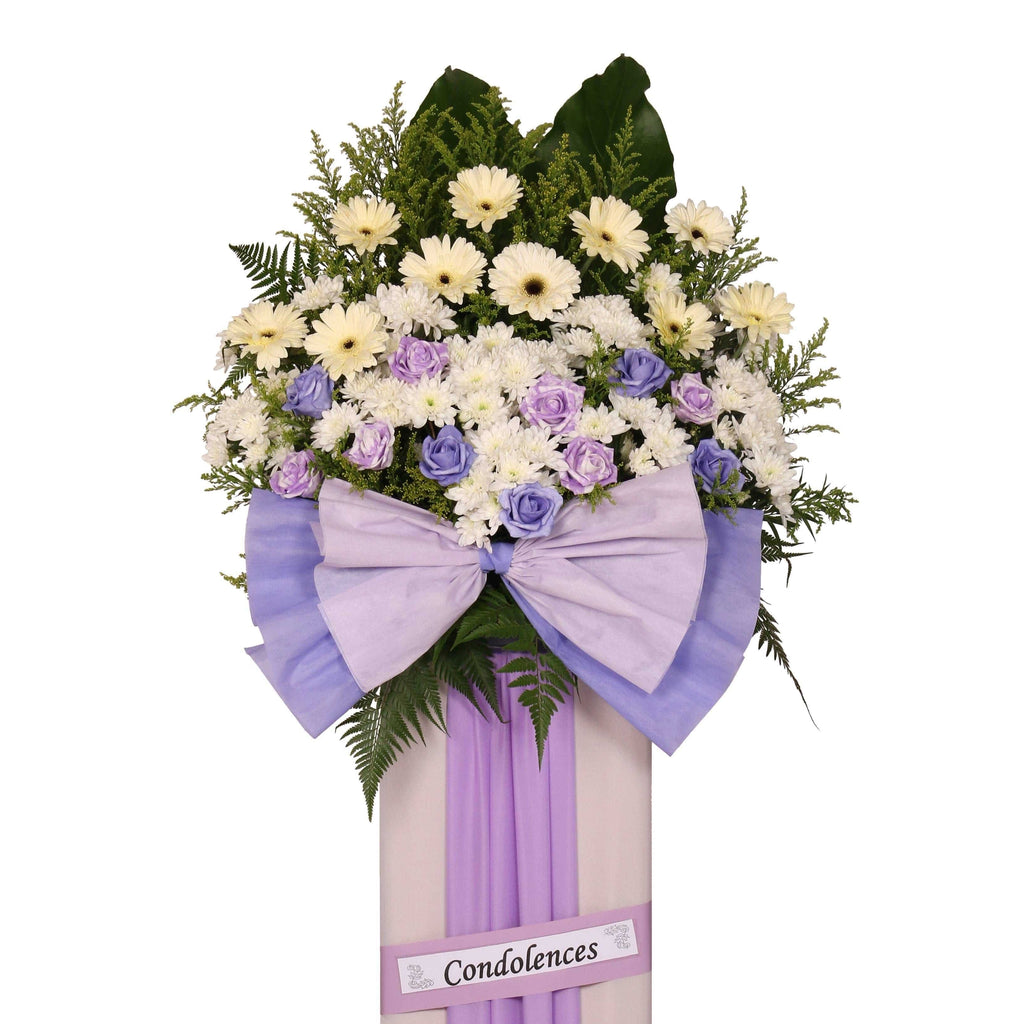 Condolence Flower Funeral Wreath | W585 - Jade Valley Gifts & Floral Design Centre