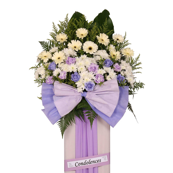Condolence Flower Funeral Wreath | W585 - Jade Valley Gifts & Floral Design Centre