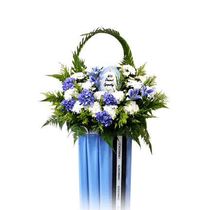 Condolence Flower Funeral Wreath | W602 - Jade Valley Gifts & Floral Design Centre