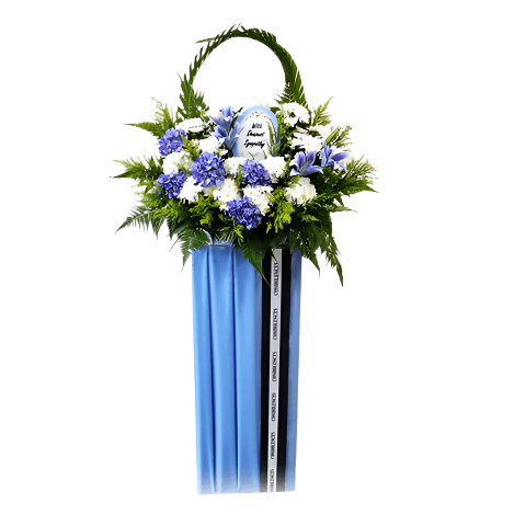 Condolence Flower Funeral Wreath | W602 - Jade Valley Gifts & Floral Design Centre