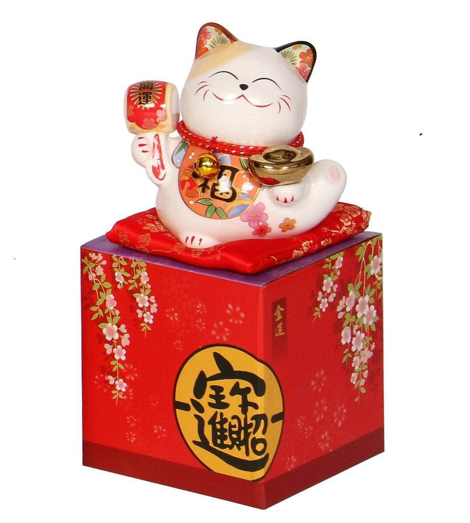 Congratulatory Grand Opening Flower with Lucky Cat | FO227 - Jade Valley Gifts & Floral Design Centre